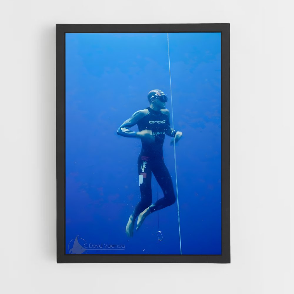 Poster William trubridge – affiche Plongée en apnée (vue 2)